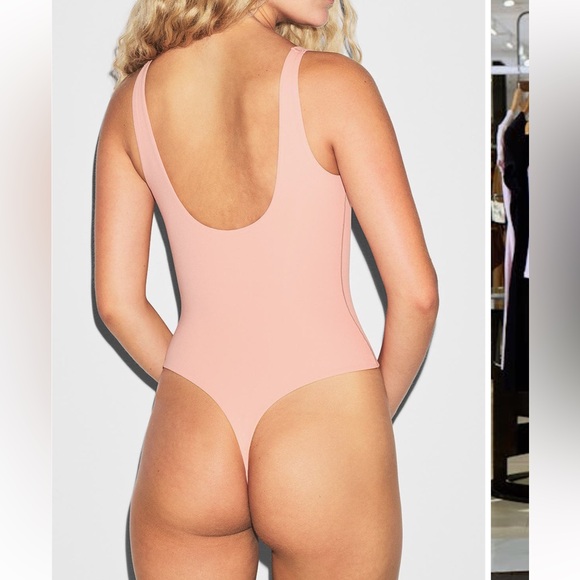 Skims NEW fits, everybody square neck, bodysuit thong - Picture 2 of 9
